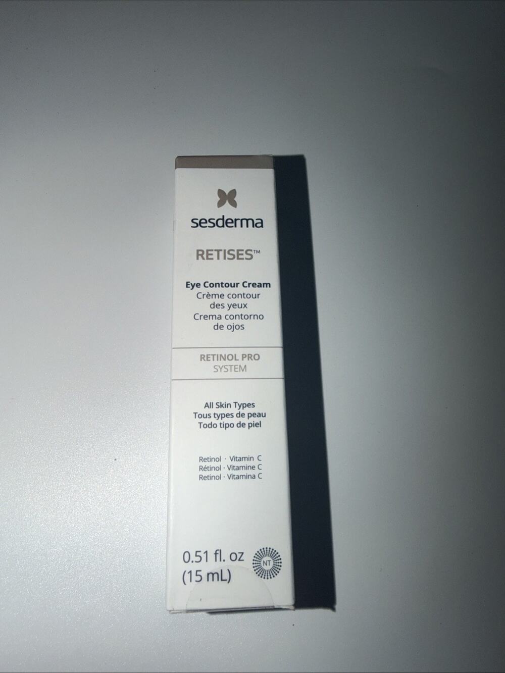 Sesderma RETISES Ceramic Eye Contour Anti-Aging Eye Cream 0.5 fl. Oz